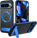 Google Pixel 9 Pro XL Case Compatible Magsafe Built in Metal Kickstand