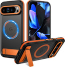 Google Pixel 9 Pro XL Case Compatible Magsafe Built in Metal Kickstand