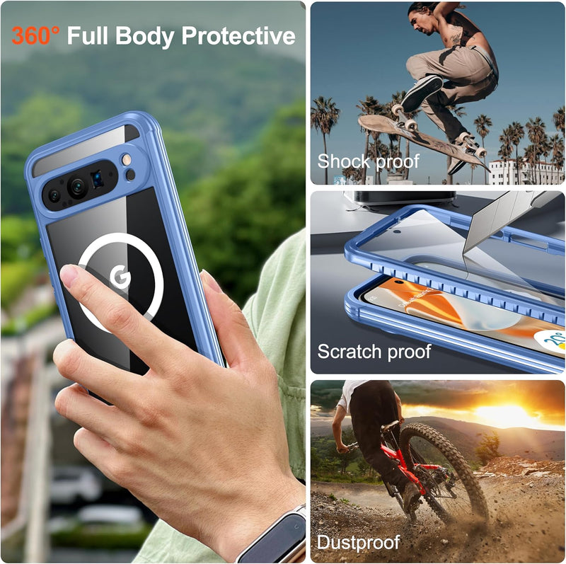 Google Pixel 9 Pro XL Case Full Body Heavy Duty Rugged Protective - Gorilla Cases