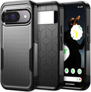 Google Pixel 9 Pro XL Case Heavy Duty Shockproo Protection Phone Case Cover Black