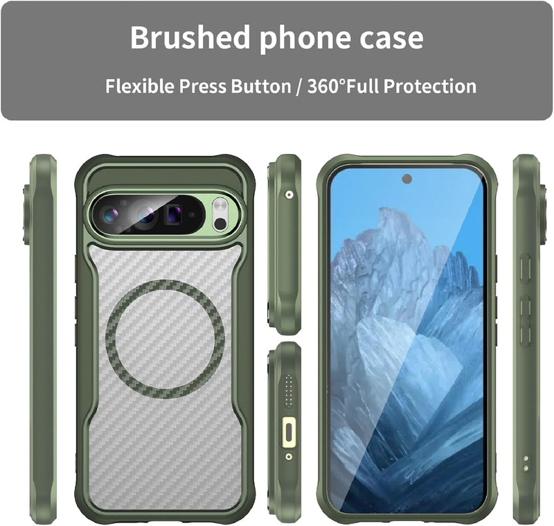 Google Pixel 9 Pro XL Case Pixel 9 Pro XL Phone Case Green - Gorilla Cases