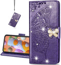 Google Pixel 9 Pro XL Butterfly Leather Flip Wallet Case