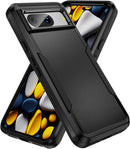 Google Pixel 9 Pro XL Duty Protection Shockproof Dropproof Dustproof Anti Scratch Phone Case Black