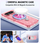 Google Pixel 9 Pro XL Glitter Ring Case