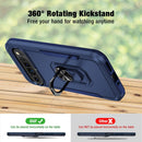 Google Pixel 9 Pro XL Screen & Lens Protector Heavy - Duty Shockproof Kickstand Case