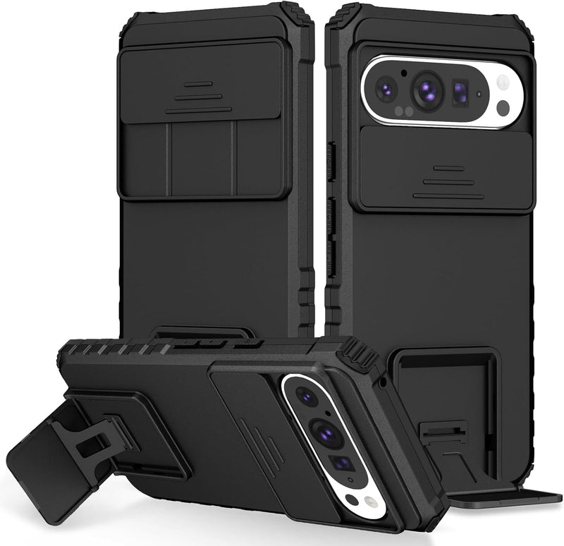 Google Pixel 9/Pixel 9 Pro Case Slide Camera Cover Protective Phone Case - Gorilla Cases