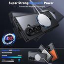 Galaxy Z Fold 7 Case Magnetic Cases Translucent Matte Back Skin Feeling Slim Shockproof Military Grade