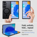 Galaxy Z Fold 7 Case Magnetic Cases Translucent Matte Back Skin Feeling Slim Shockproof Military Grade