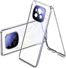 Honor Magic 6 Pro Metal Frame Double Sided Clear Tempered Glass Case