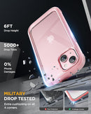 i Phone 16 Pro Max Case 6.7' Full - Body Military Drop Proof Case Glass Screen Protector