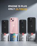 i Phone 16 Pro Max Case 6.7' Full - Body Military Drop Proof Case Glass Screen Protector