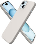 Slim liquid silicone iPhone 16 Pro Max case three layer soft gel rubber protective full body phone cover