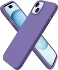 Slim liquid silicone iPhone 16 Pro Max case three layer soft gel rubber protective full body phone cover