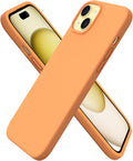 Slim liquid silicone iPhone 16 Pro Max case three layer soft gel rubber protective full body phone cover