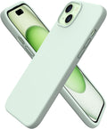 Slim liquid silicone iPhone 16 Pro Max case three layer soft gel rubber protective full body phone cover