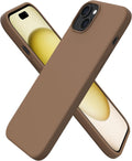 Slim liquid silicone iPhone 16 Pro Max case three layer soft gel rubber protective full body phone cover