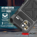 i Phone 16 Pro Max Case Heavy Bumper Built Protector Military Grade Rubber Hard Durable Phone Case