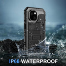 Case for iPhone 16 Pro Max with Waterproof Metal Frame + Built - in Screen Protector