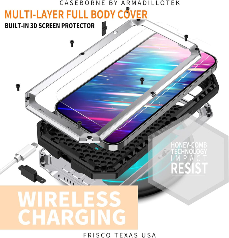 i Phone 16 Pro Max Metal Rugged Case - Gorilla Cases