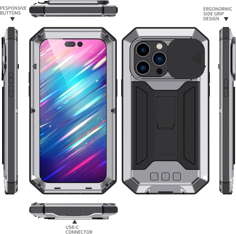 i Phone 16 Pro Max Metal Rugged Case - Gorilla Cases