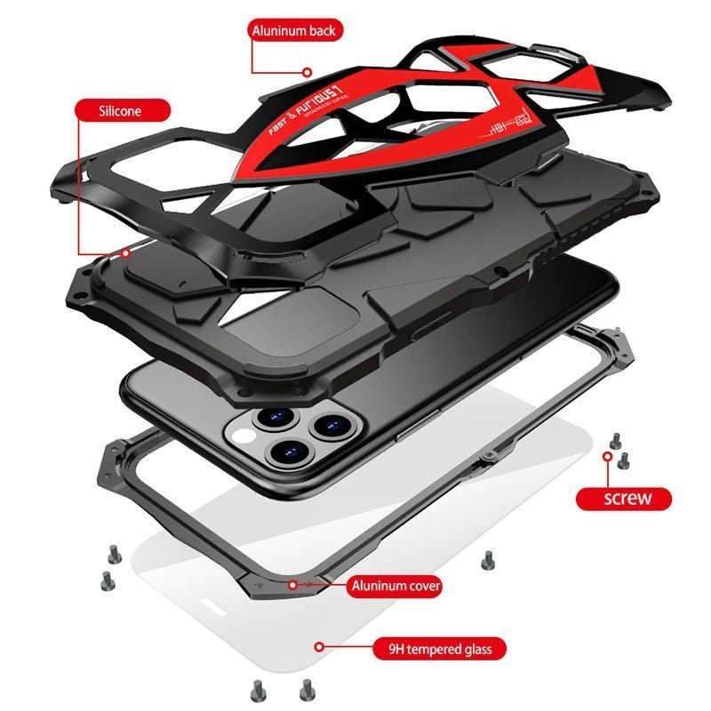 i Phone 16 Pro Max Rugged Aluminum Case - Gorilla Cases