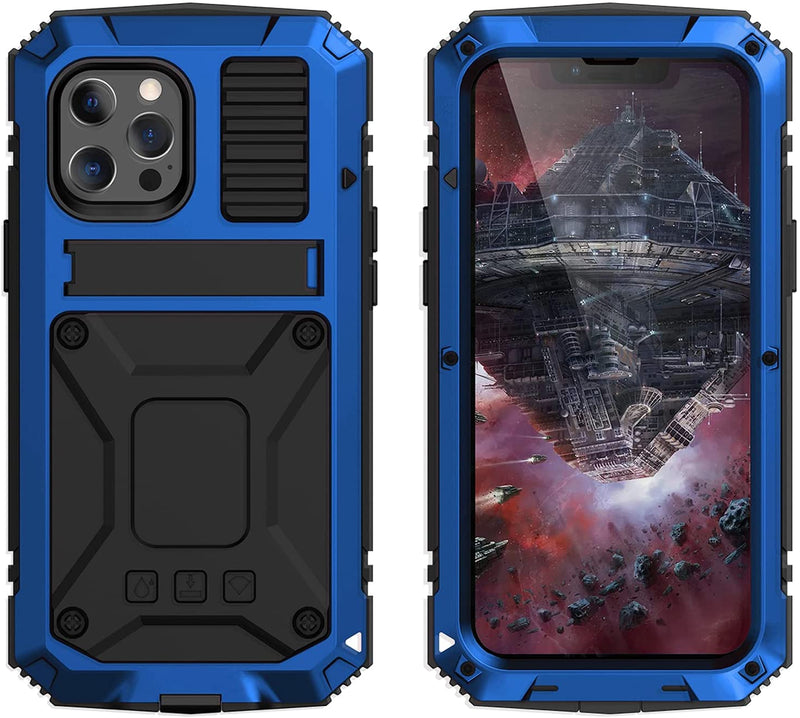 iPhone 17 Pro Max Metal Case with Kickstand | iPhone 17 Pro Max Aluminum Case