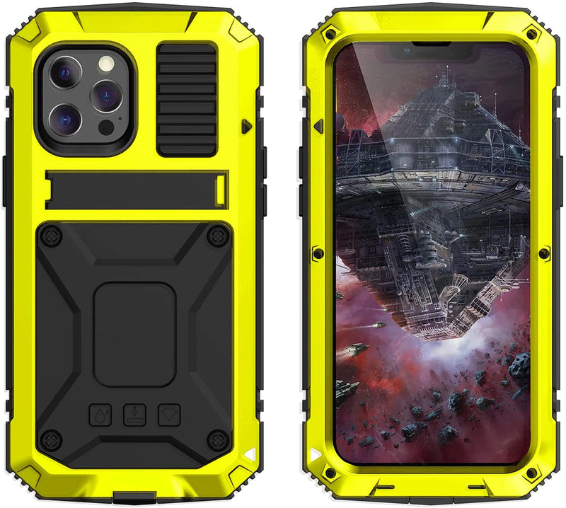 iPhone 17 Pro Max Metal Case with Kickstand | iPhone 17 Pro Max Aluminum Case