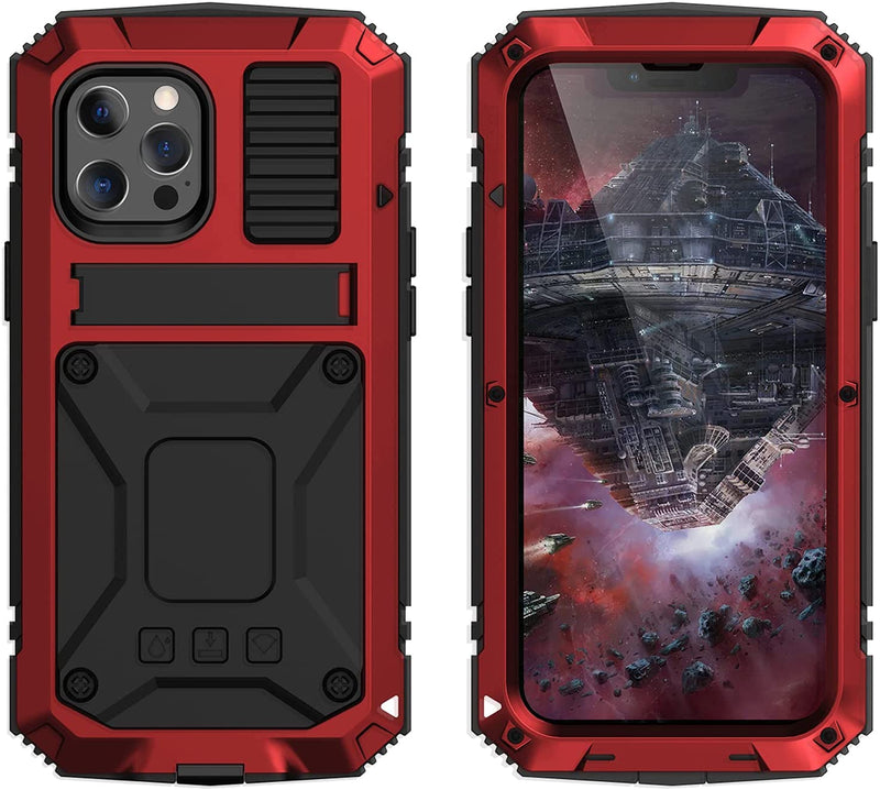 iPhone 17 Pro Max Metal Case with Kickstand | iPhone 17 Pro Max Aluminum Case