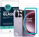 Ibywind for OnePlus 15 5G Screen Protector,2 Pack,9H Hardness Tempered Glass and Camera Lens Protector,with Alignment Frame,Full Coverage,Bubble Free,Fingerprint Unlock,Scratch Resistant