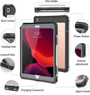 Ipad Case, Waterproof Full Body Cover for Ipad 10.2 Inch 2021