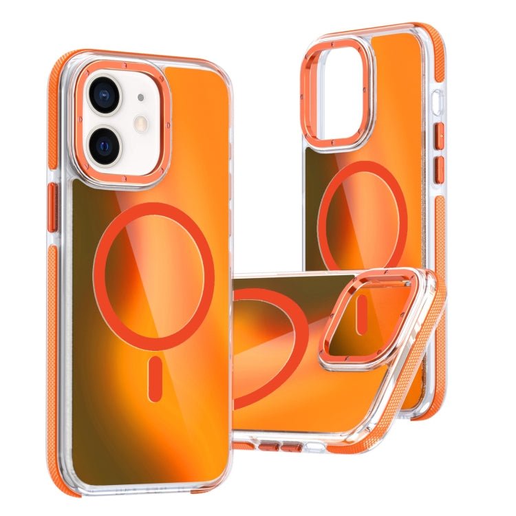 iPhone 11 Dual - Color Gradient Discolor MagSafe Phone Case