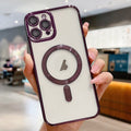 iPhone 11/12/13 Series Electroplating MagSafe Phone Case