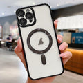 iPhone 11/12/13 Series Electroplating MagSafe Phone Case