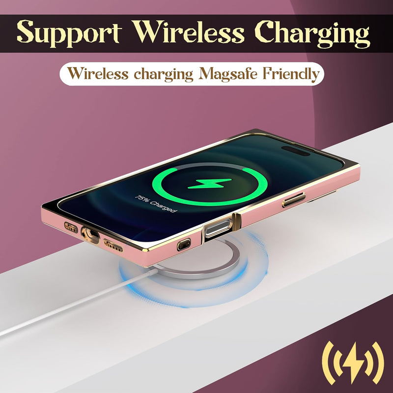 iPhone 12 heart pattern shockproof case