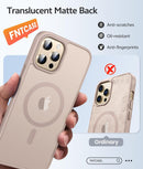 iPhone 12 Pro Max Translucent Matte Magnetic Case