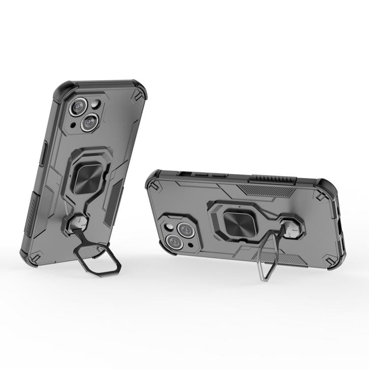 iPhone 13 Metal Kickstand TPU Hybrid PC Phone Case