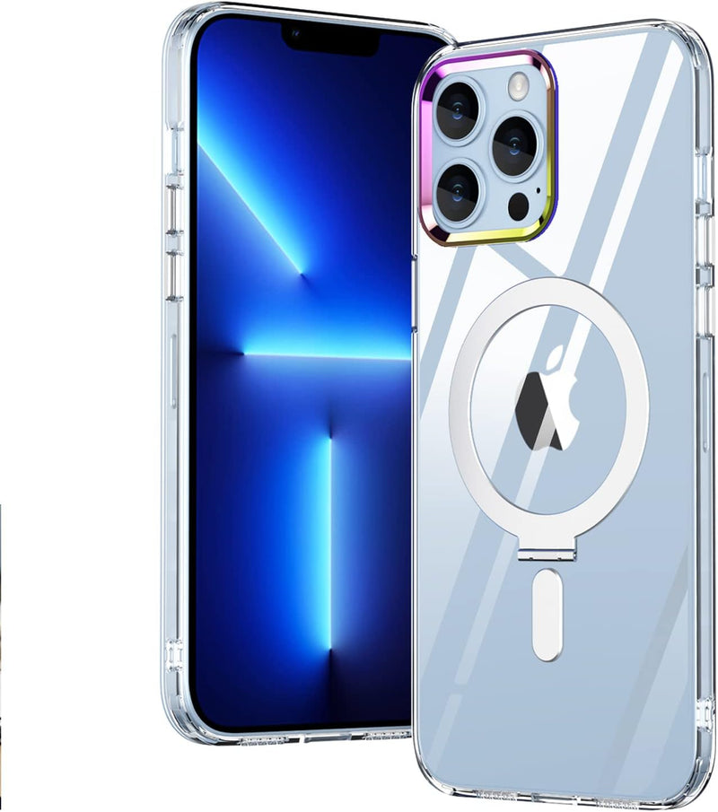 iPhone 13 Pro 6.1 inch Invisible Stand Compatible Metal Kickstand Cute Case - Gorilla Cases