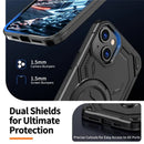 iPhone 14 Magnetic Ring Kickstand Case