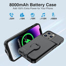 iPhone 14 Pro Max & 13 Pro Max Battery Case – 8500mAh