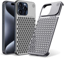 iPhone 15 Case Metal Anti - Fall Heat Dissipation Aluminum Case