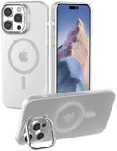 iPhone 15 Case Metal Lens Ring Buttons TPU Frame Drop Protection Plus one Pack
