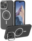 iPhone 15 Case Metal Lens Ring Buttons TPU Frame Drop Protection Plus one Pack