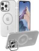 iPhone 15 Case Metal Lens Ring Buttons TPU Frame Drop Protection Plus one Pack