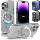 iPhone 15 Case Metal Lens Ring Buttons TPU Frame Drop Protection Plus one Pack