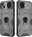 iPhone 15 Case Stand Built - in 360° Rotate Ring Kickstand Protective Phone Cover Case