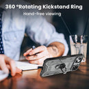 iPhone 15 Case Stand Built - in 360° Rotate Ring Kickstand Protective Phone Cover Case