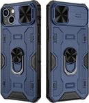 iPhone 15 Case Stand Built - in 360° Rotate Ring Kickstand Protective Phone Cover Case