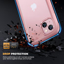 iPhone 15 Plus Case Full Body Rugged Case Glass Camera Lens Protector