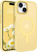 iPhone 15 Plus Case Translucent Matte Slim Shockproof Magnetic Phone case