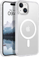 iPhone 15 Plus Case Translucent Matte Slim Shockproof Magnetic Phone case